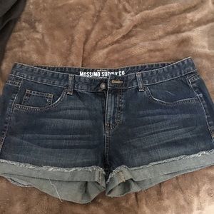 MOSSIMO JEANS SHORTS JUNIOR  SZ 17